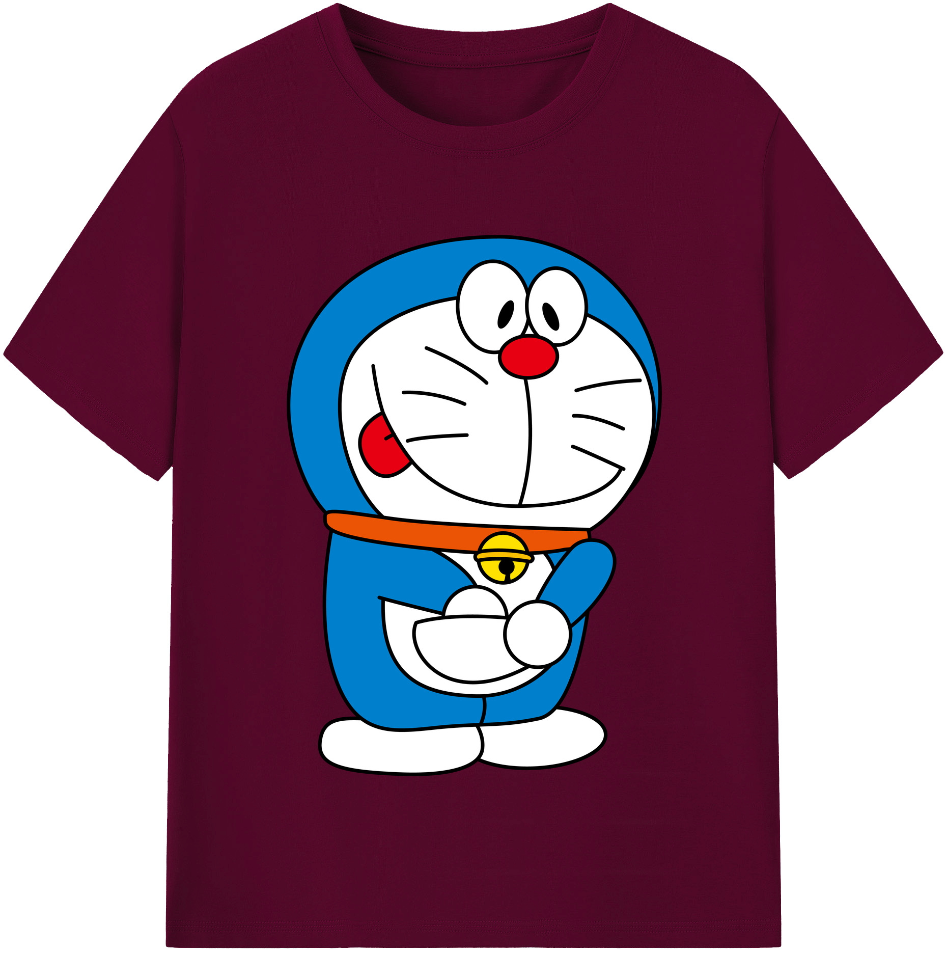 （画像用） ドラえもん Doraemon レディースカジュアルプリントTシャツ（綿100％）